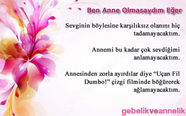Anne Olmasaydım Eğer