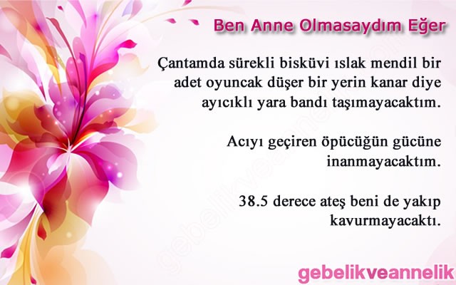 Anne Olmasaydım Eğer