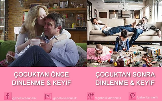 Çocuktan Önce Sonra Hayattaki Değişiklikler
