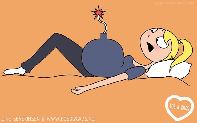 Hamilelikle İlgili Eğlenceli Karikatürler