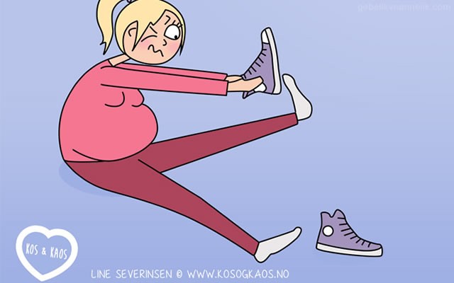 Hamilelikle İlgili Eğlenceli Karikatürler